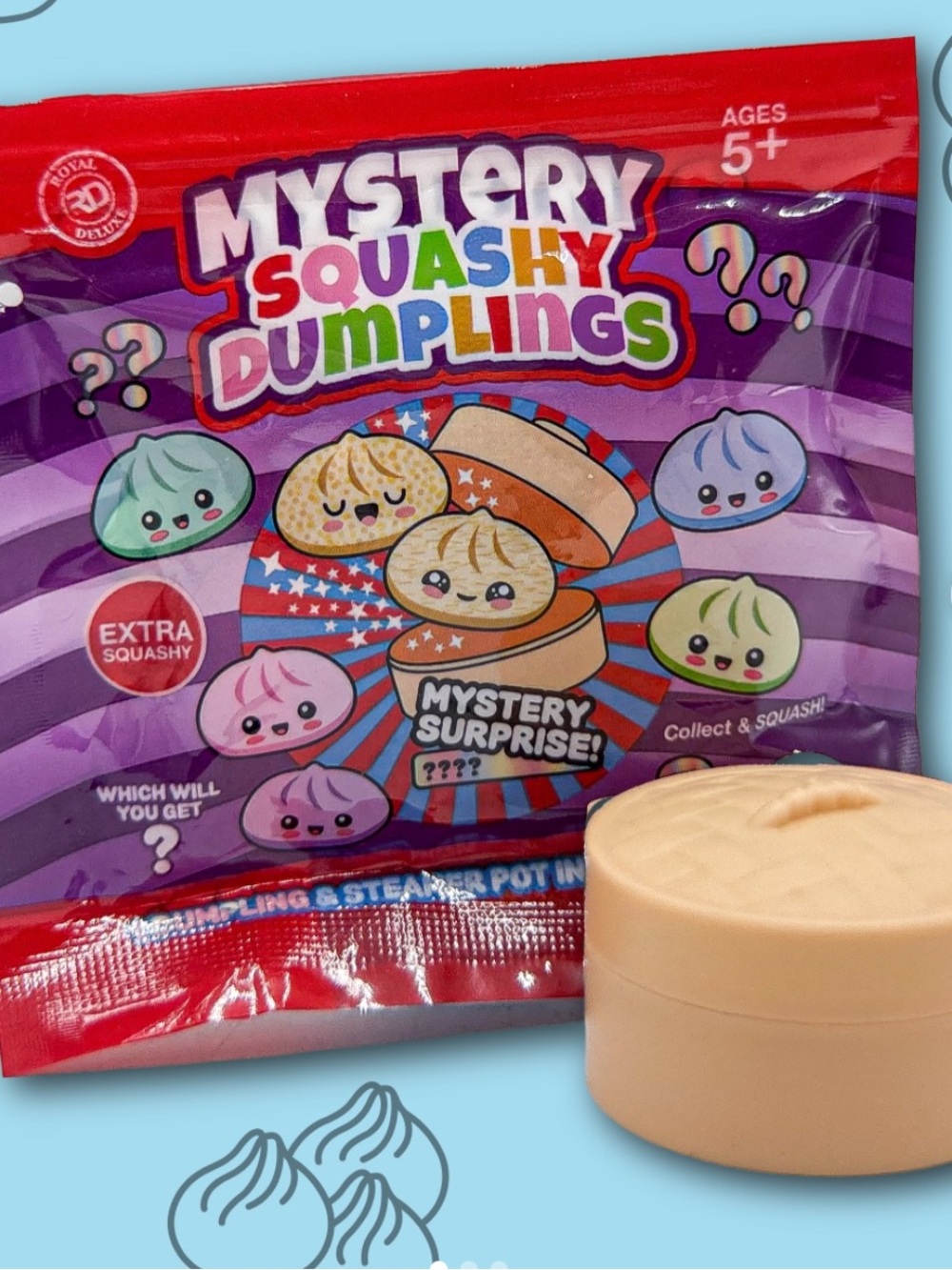 Micro Mystery Squashy Dumplings Duo-2 Mystery Bags - Picture 3 of 4